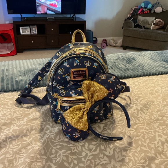 Loungefly Handbags - Disney’s 50th Anniversary Loungefly with Matching-ears.